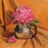 Pink Azaleas; 6x6; $375