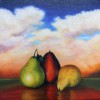 Cumulus Pears;
12x12;
$725