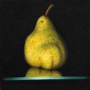 Single Green Pear;
6x6;
$300
